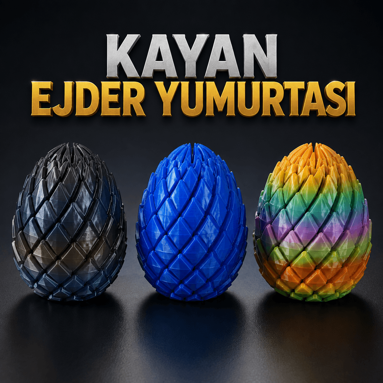 Kayan Ejder Yumurtası - Toptan 25 Adet